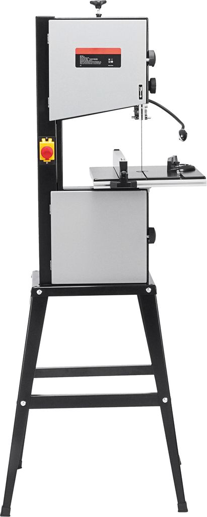 SucceBuy Einrichtung der Bandsäge: 9,65-Zoll-Sägeblatt, einstellbar 506/920 U/min. 370-W-Motor treibt Holz, Aluminium und Kunststoff an. Kommt mi...