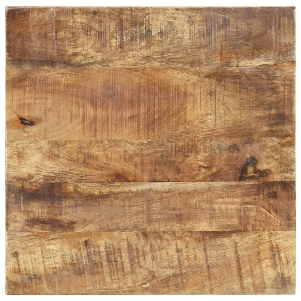 Table basse d'appoint idéale pour petits espaces en bois massif 45 cm