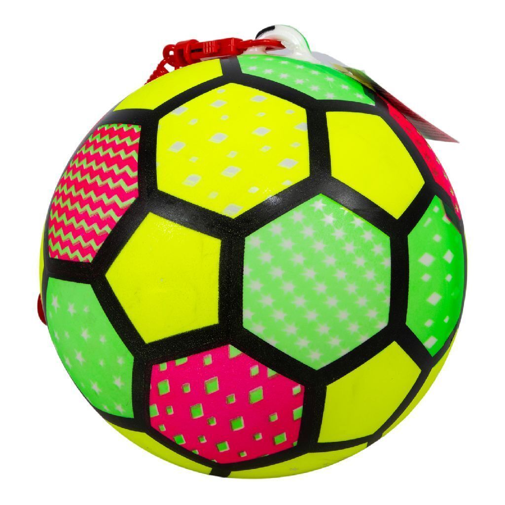 Andere Marken Neon Ball mit Schnur 20 cm