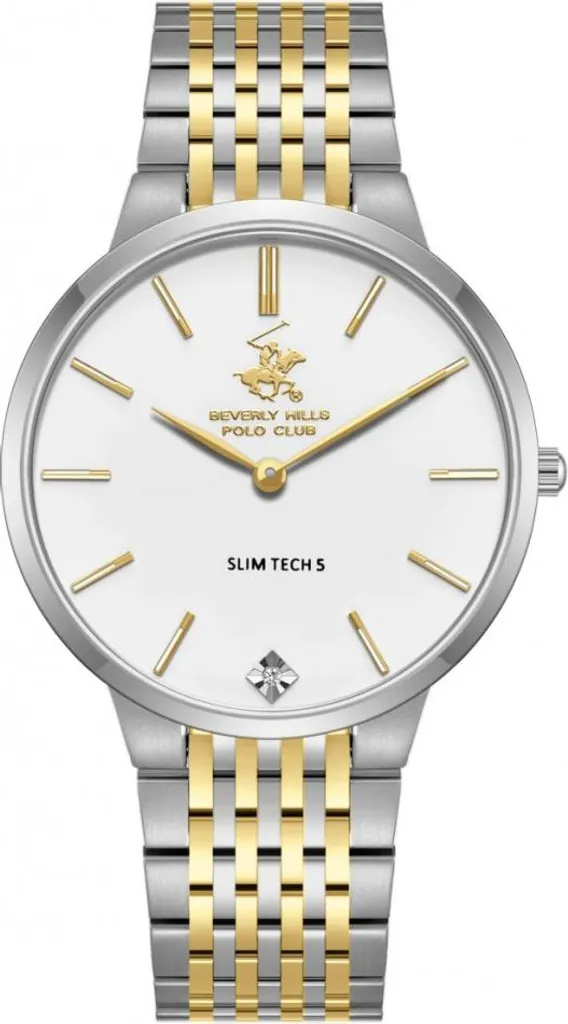 Montre homme Beverly Hills BP3776X.230 en acier doré inoxydable