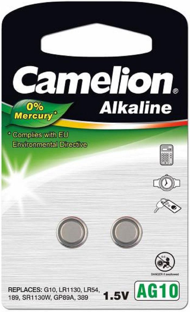 CAMELION Alkalické AG10 / LR54 / LR1130 / 389 / BP2 Obrázok produktu 