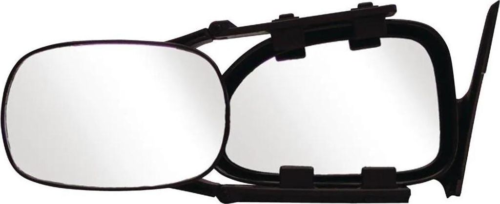 Cipa Mirrors Grundlegender Clip-on-spiegel Schwarz Schwarz One Size