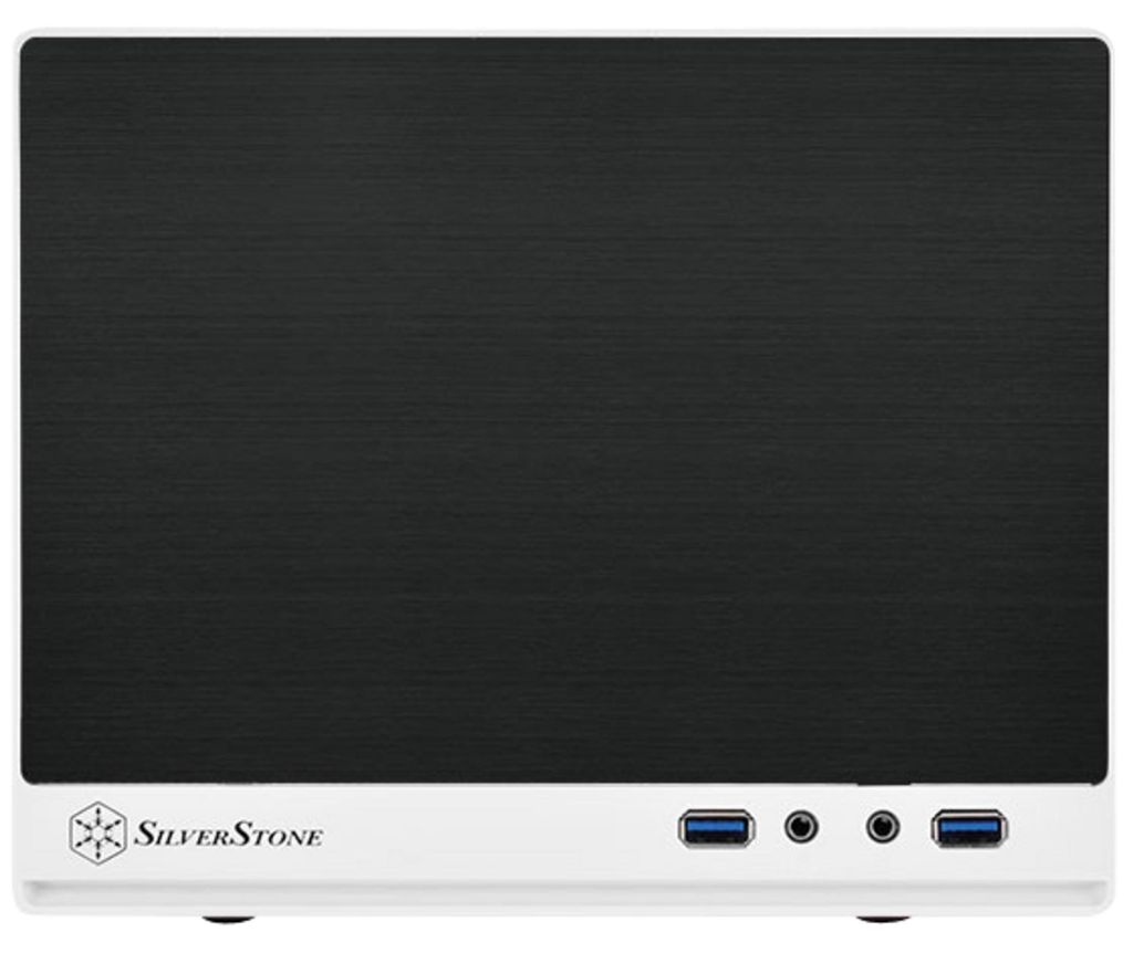 Silverstone SG13, Mini Tower, PC, Schwarz, Weiß, Mini-ATX, Mini-DTX, Kunststoff, Stahl, 6,1 cm