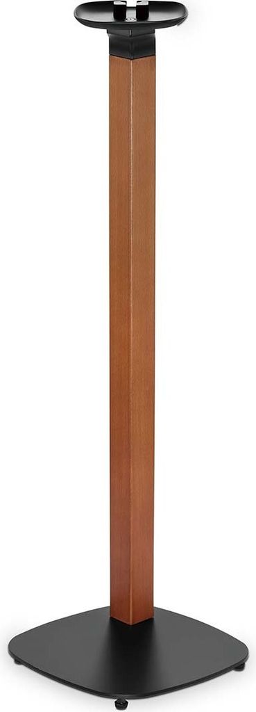 Nedis Lautsprecherhalter - Kompatibel mit: Sonos One SL / Sonos One / Sonos PLAY:1 - Ständer - 10 kg - Fest - Holz / Metall - Braun / Schwarz