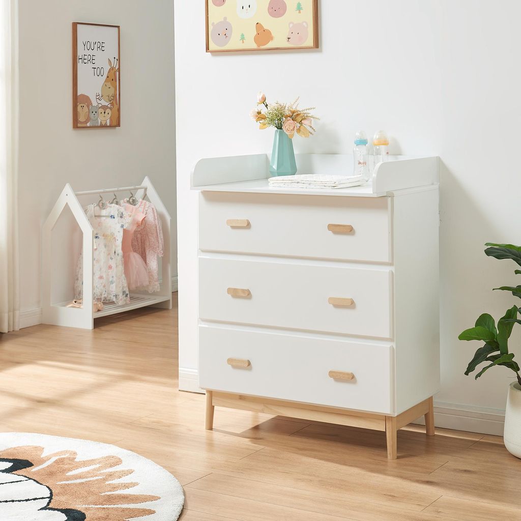 Przewijak 'Sarievn' Przewijak 100 x 80 x 53 cm z wyjmowaną Zdjęcie produktu 