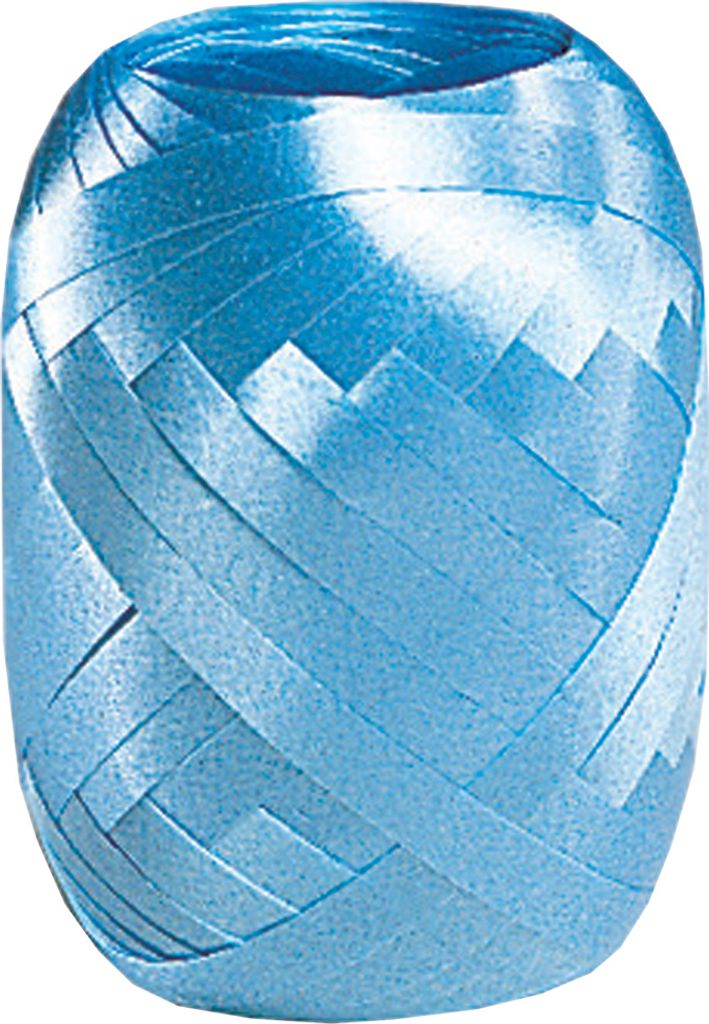 SUSY CARD Ringelband Eiknäuel glatt 5 mm x 20 m hellblau