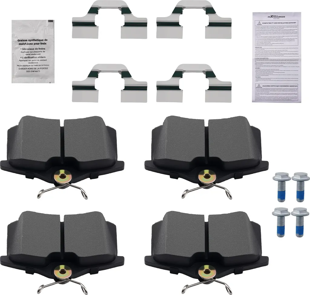 Plaquettes de frein arrière pour Audi A3 A4 et VW Golf IV V 87,12 mm