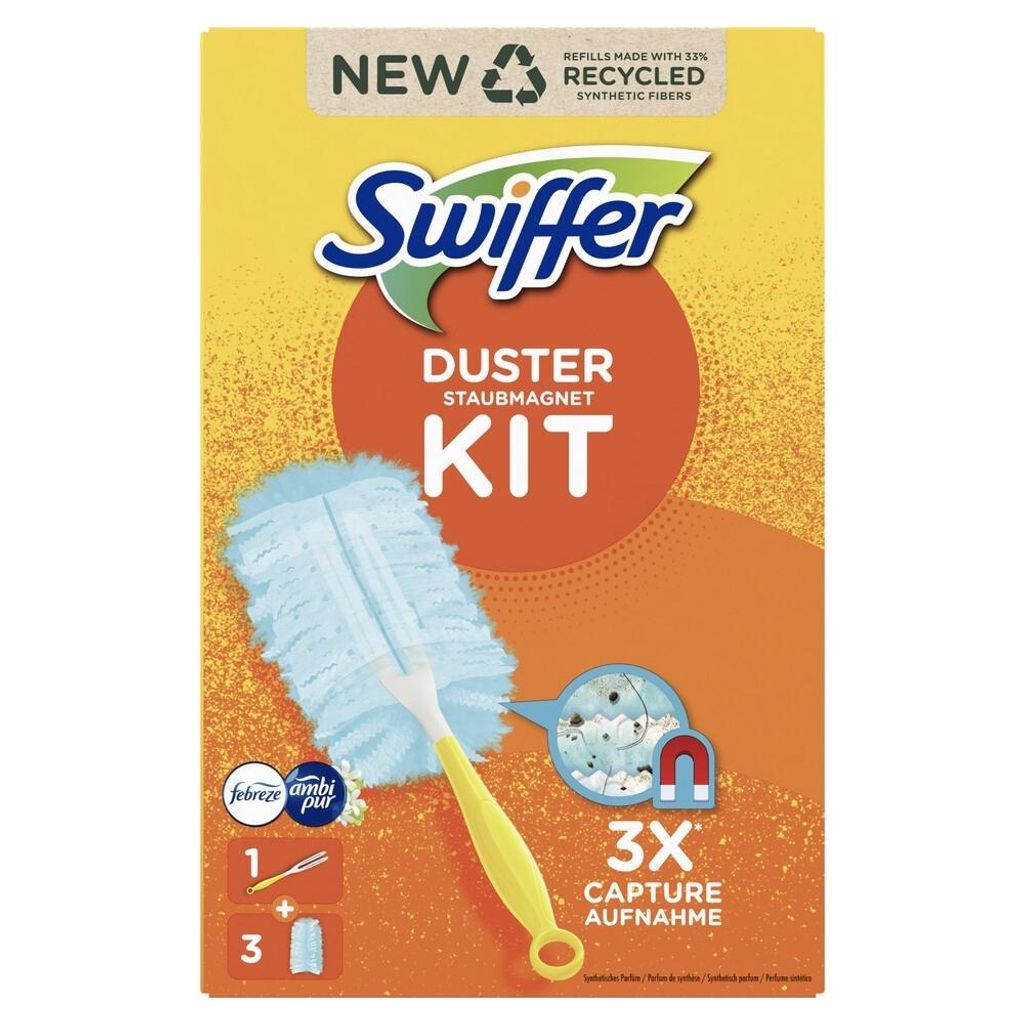 Swiffer DUSTER KIT MAGNET DE POUSSIÈRE Chiffons à poussière Image du produit 