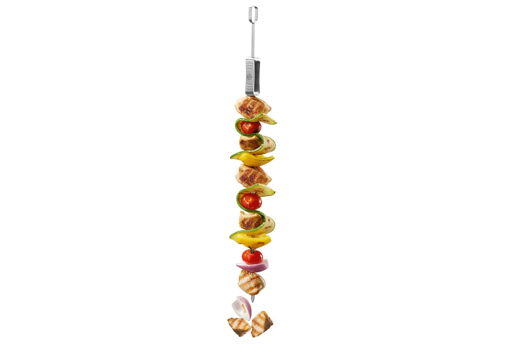 GEFU BBQ Accessori d'Eccellenza: Set 5 Spiedini Acciaio Inox G89260