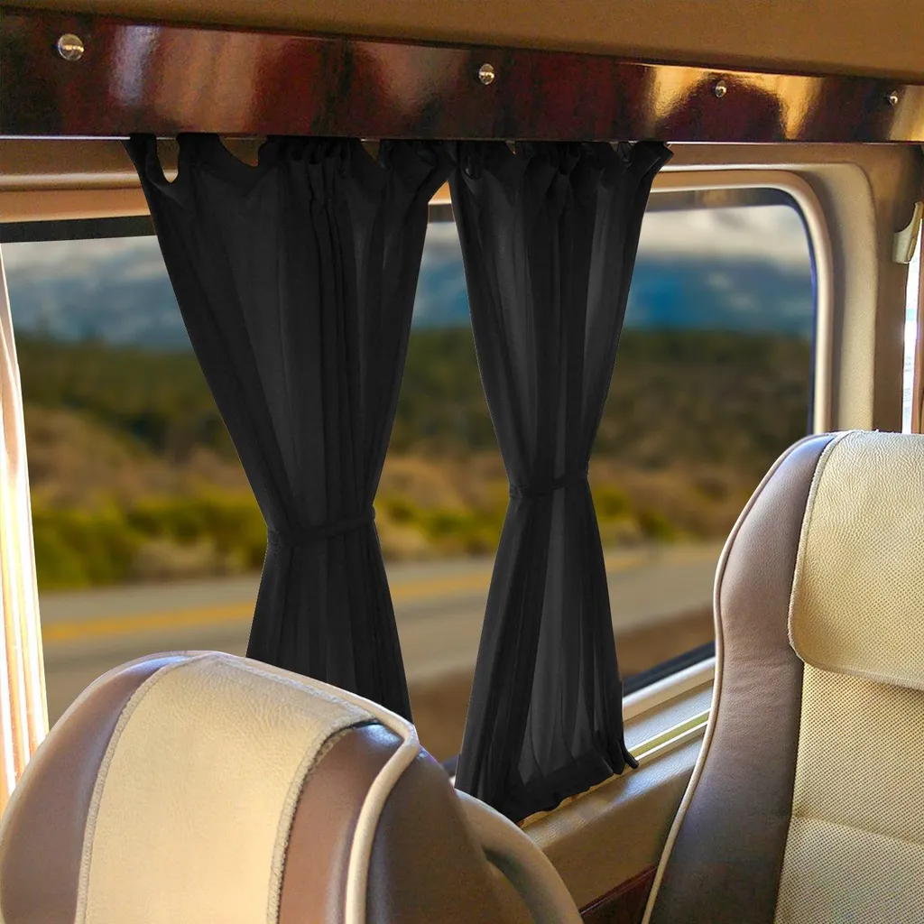 Protezione Solare Opel Vivaro 2001-2014 | 10 Tendine Nere su Misura - 7