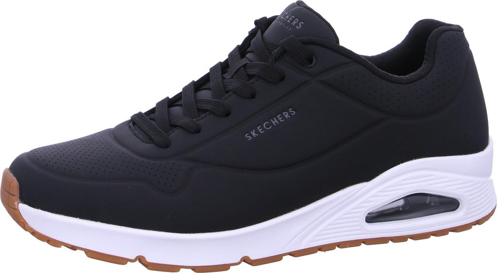 Skechers Uno Stand on Air Sneaker Schwarz Produktbild 