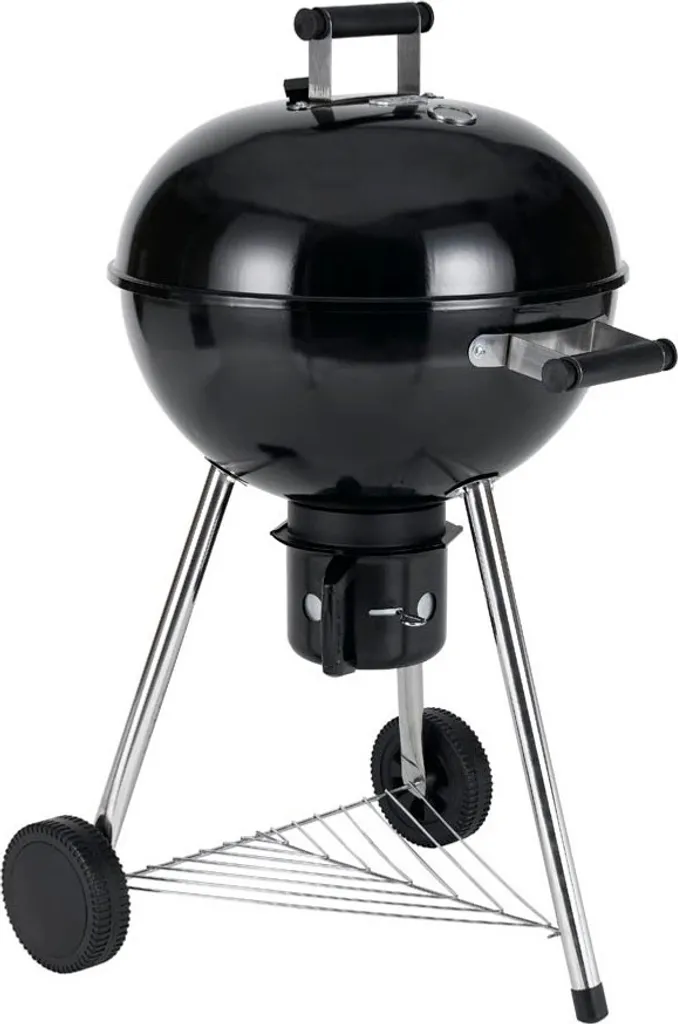 Barbecue au charbon Tucson de 54 cm avec couvercle émaillé et aération