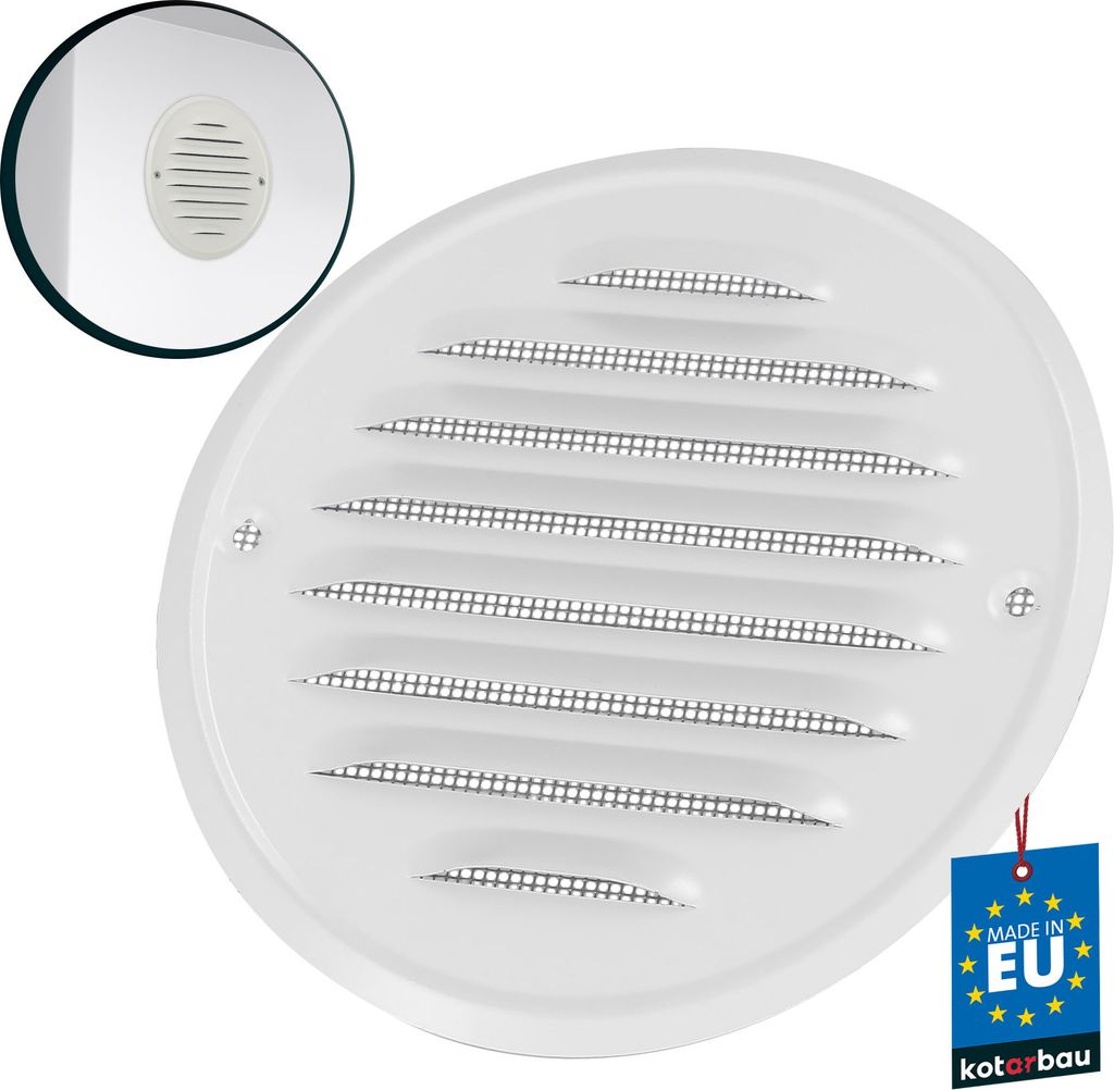 KOTARBAU® Vetracia mriežka Nerezová okrúhla kovová sieťka Obrázok produktu 