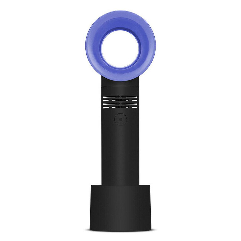 Tragbar Ventilator Mini Fan USB Elektrischer Leiser Blattlos Handheld Lüfter 