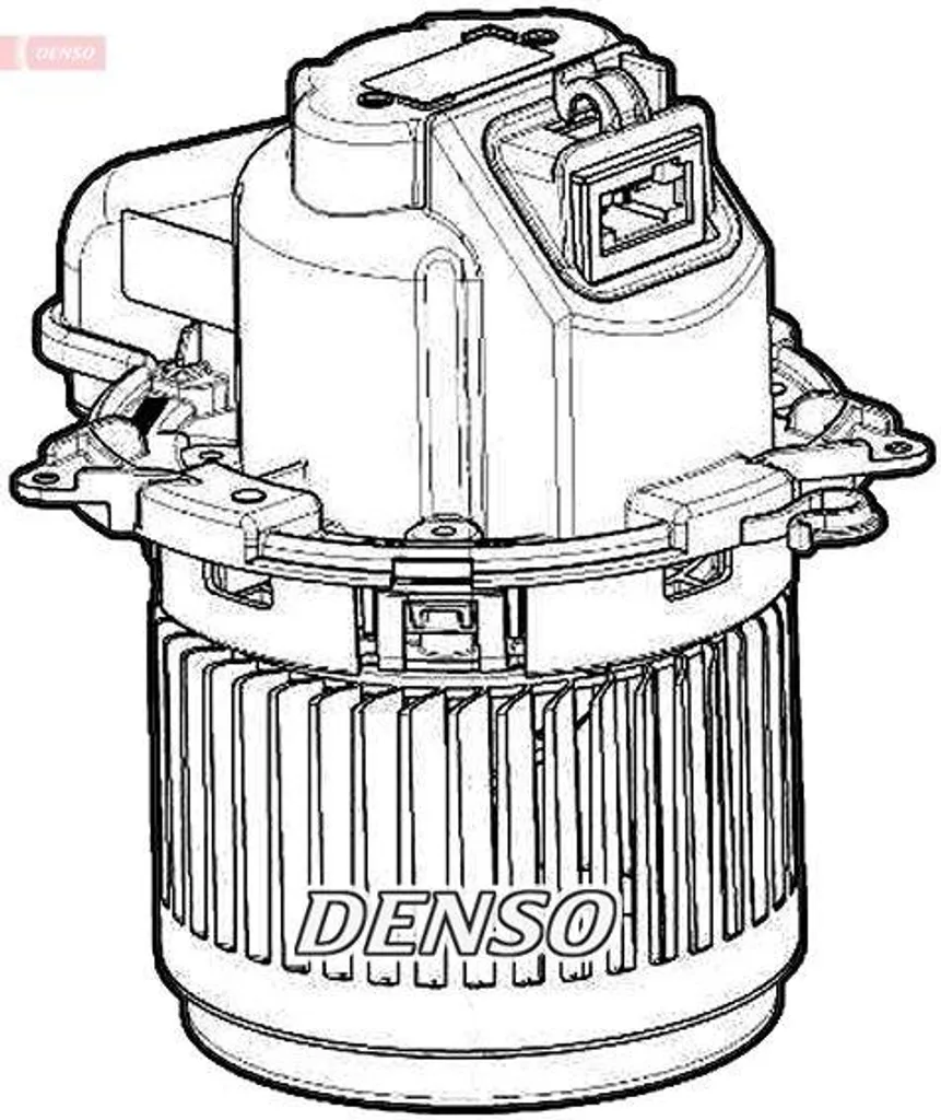 Pulseur d'air d'habitacle DEA23025 pour ventilation Renault Express