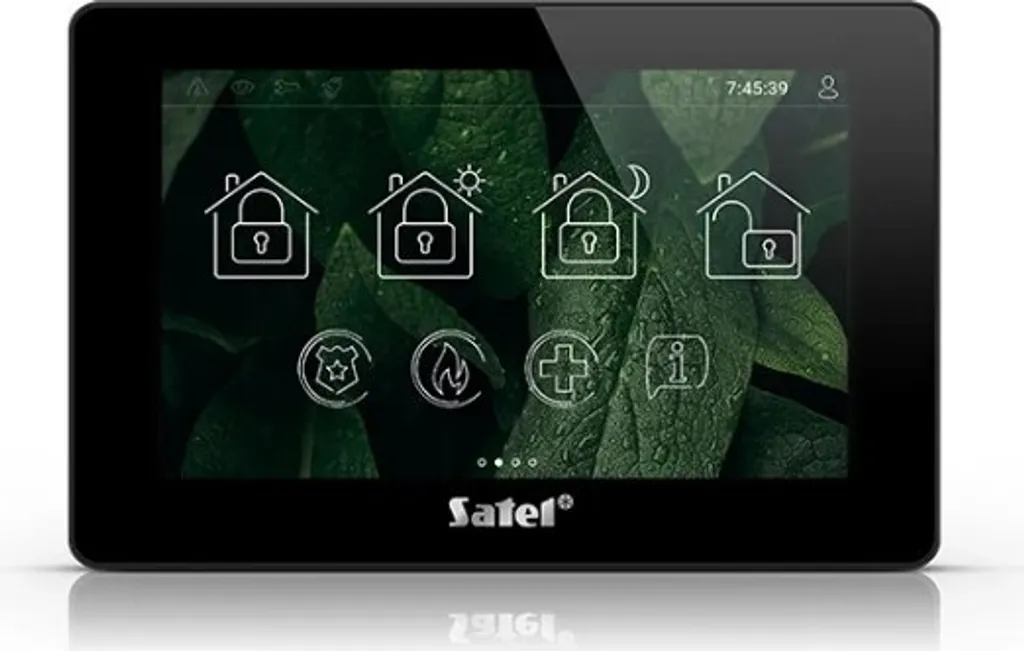 Piloter votre alarme et domotique avec le clavier SATEL INT-TSH2-B 7"
