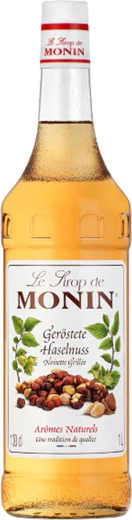 Syrop Monin o smaku prażonych orzechów laskowych – idealny Zdjęcie produktu 