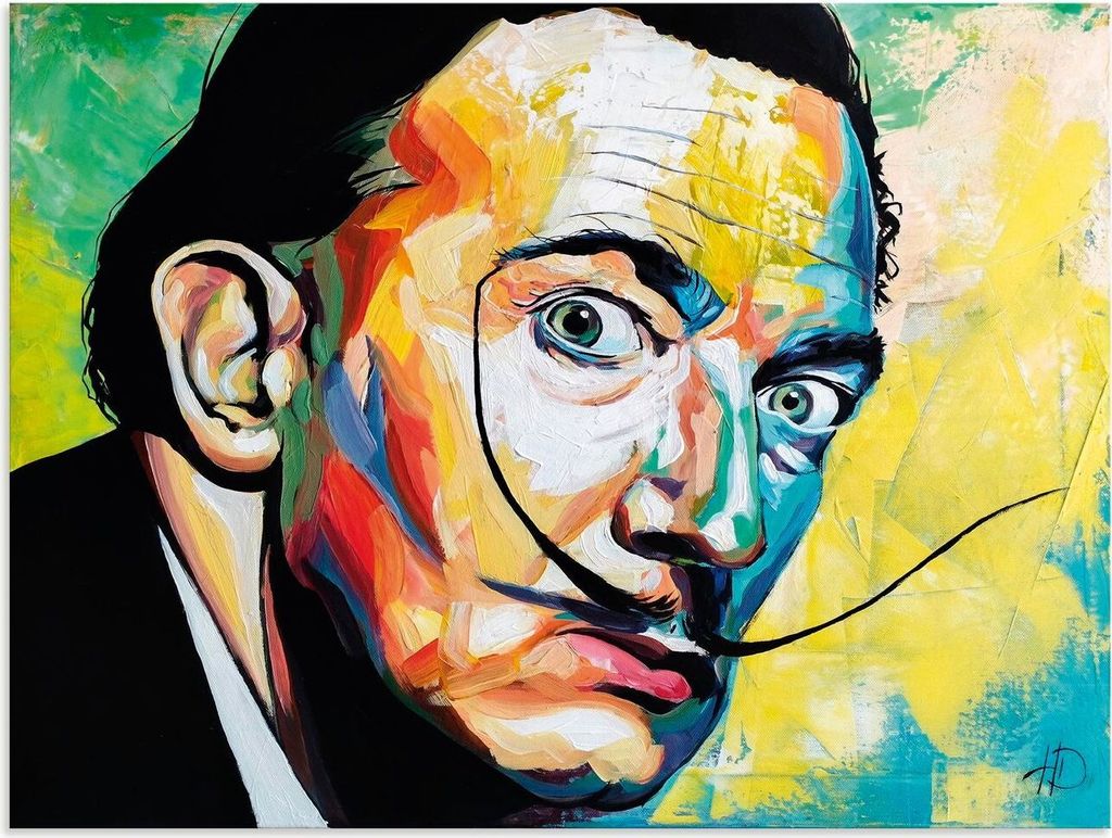 ARTland Wandbild Alu für Innen & Outdoor Salvador Dalí Produktbild 