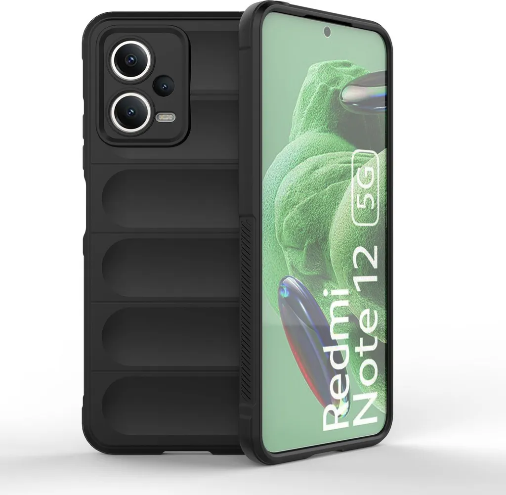 Custodia Flessibile Xiaomi Redmi Note 12 5G Magic Shield Black