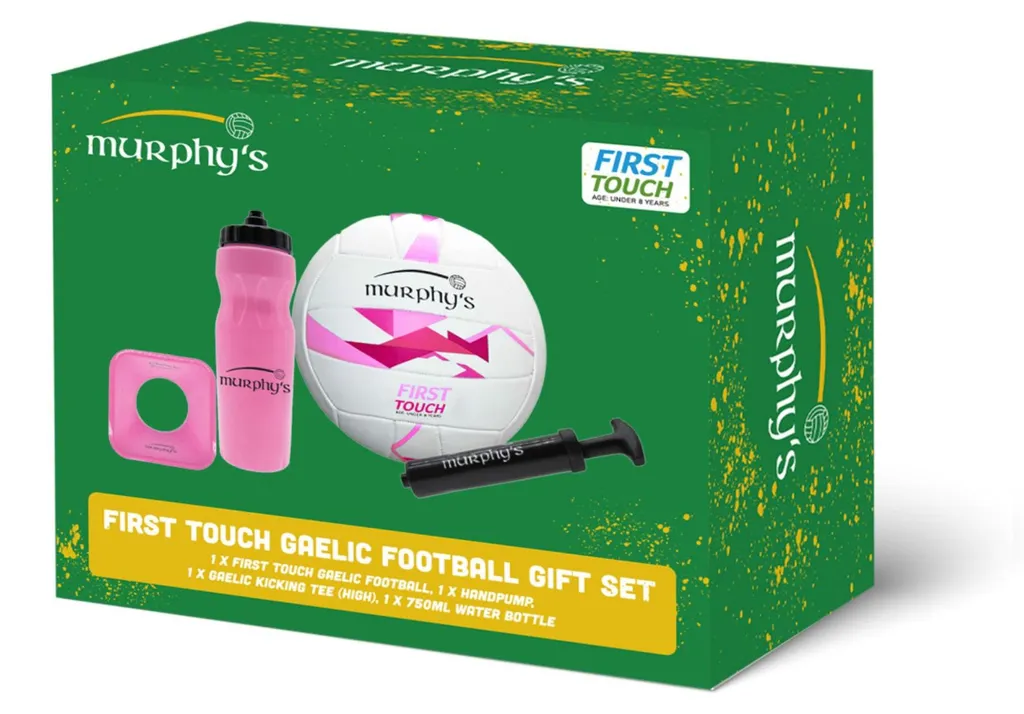 Ballon Gaelic Football Murphy's Rose pour Débutants avec Grip Antidérapant