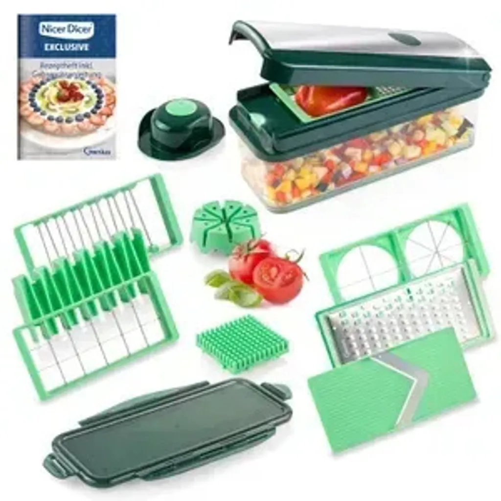 Genius Nicer Dicer Chef Exclusive 15 pz | Tagliaverdure XXL 2500ml