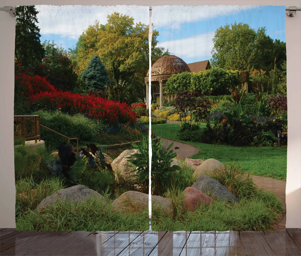 ABAKUHAUS Tenda Rustica Nebraska: Gazebo Sunken Gardens 280x245 cm