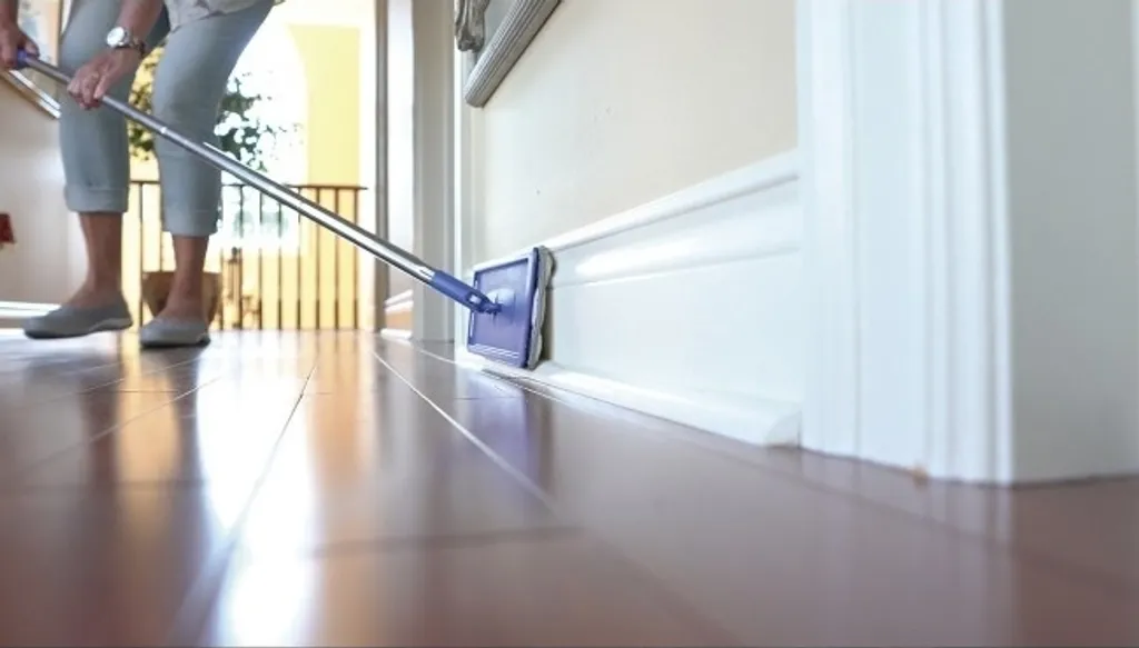 Kit lavage de sol pour parquet et carrelage avec seau autonettoyant - 4