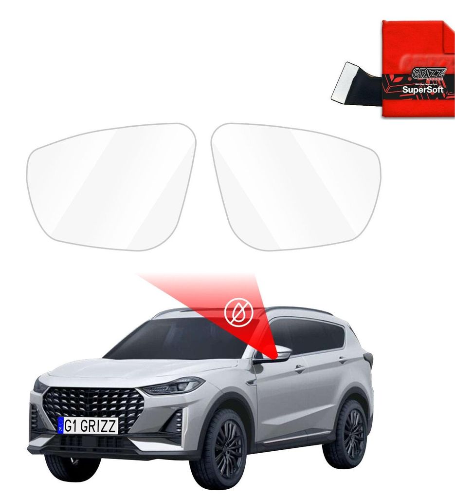 Regenschutzfolie Grizz Protector für Außenspiegel - Jetour X70 Plus (2025-2026)
