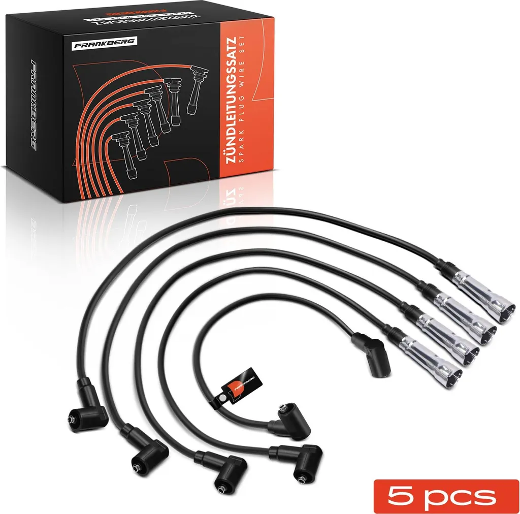 Frankberg Set 5 Cavi Accensione VW Golf 3 Polo Vento Caddy Seat