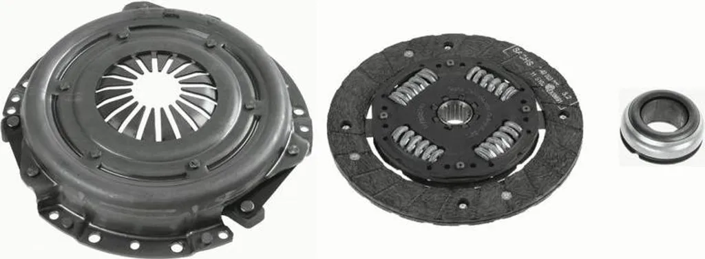 Kit d'embrayage SACHS 3000 950 017 pour Peugeot 206 207 307 et C3