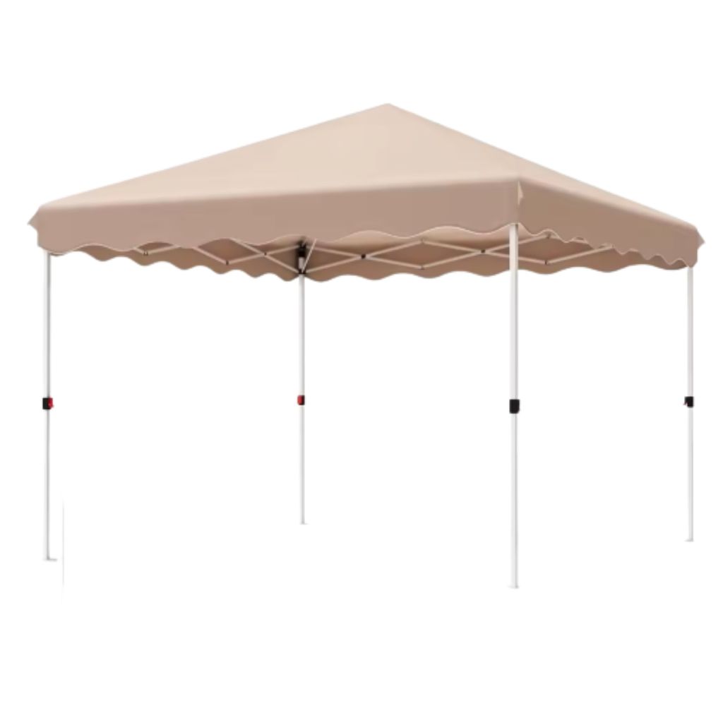 Pavillon - Pergola - Festzelt - Strandzelt - Für Terrasse, Party und Garten - 3x3 m - Beige