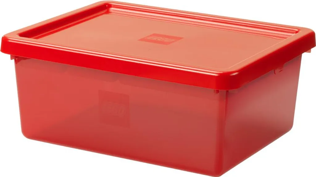 Rangement LEGO Sort & Store rouge : triez vos briques par taille facilement