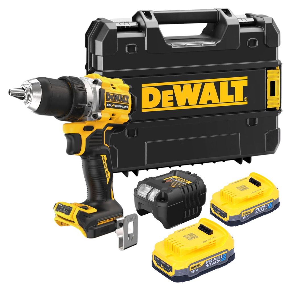 Trapano avvitatore a batteria DeWalt DCD 800 E2T 18 V 90 Nm Immagine del prodotto 