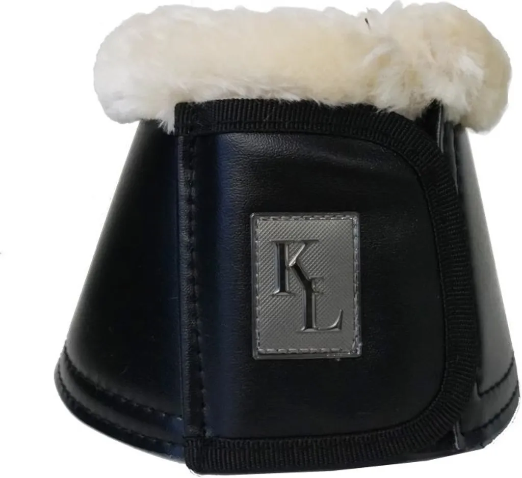 Protezione Zoccoli Kingsland Nero | Campane Equestri Luxury M