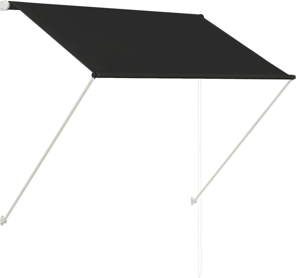 vidaXL Einziehbare Markise 100×150 cm Anthrazit Produktbild 