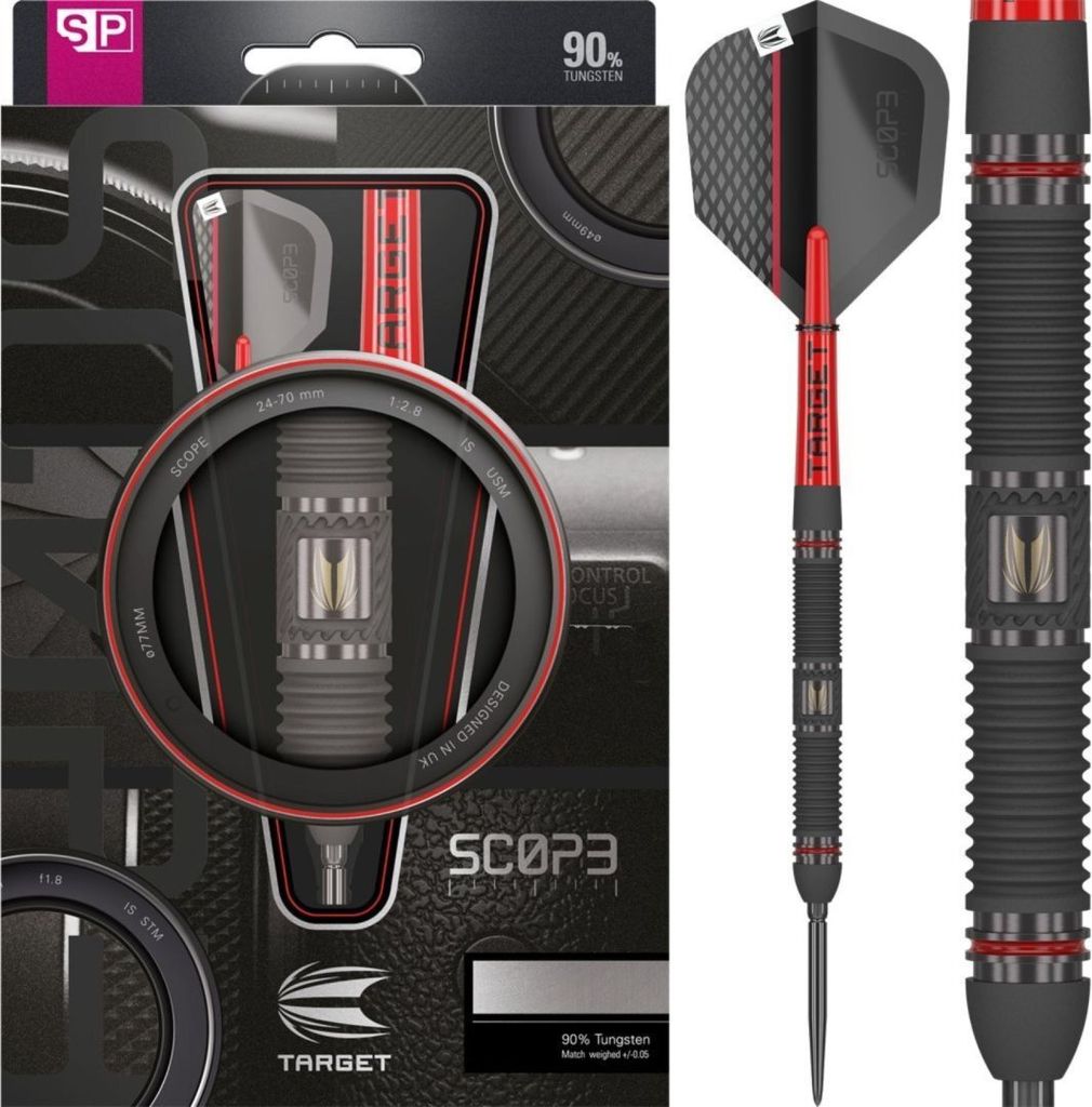 Target Darts Scope Steel Tip Dartpfeile 23G Barrel 01 - 90% Produktbild 