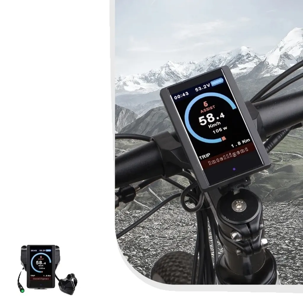 Écran LCD 850C pour Moteur Bafang 8FUN - Kit Vélo Électrique Couleur