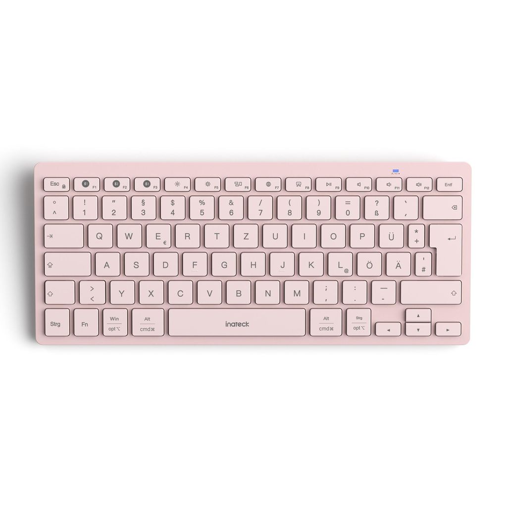 inateck Keyboard BT QWERTZ pink