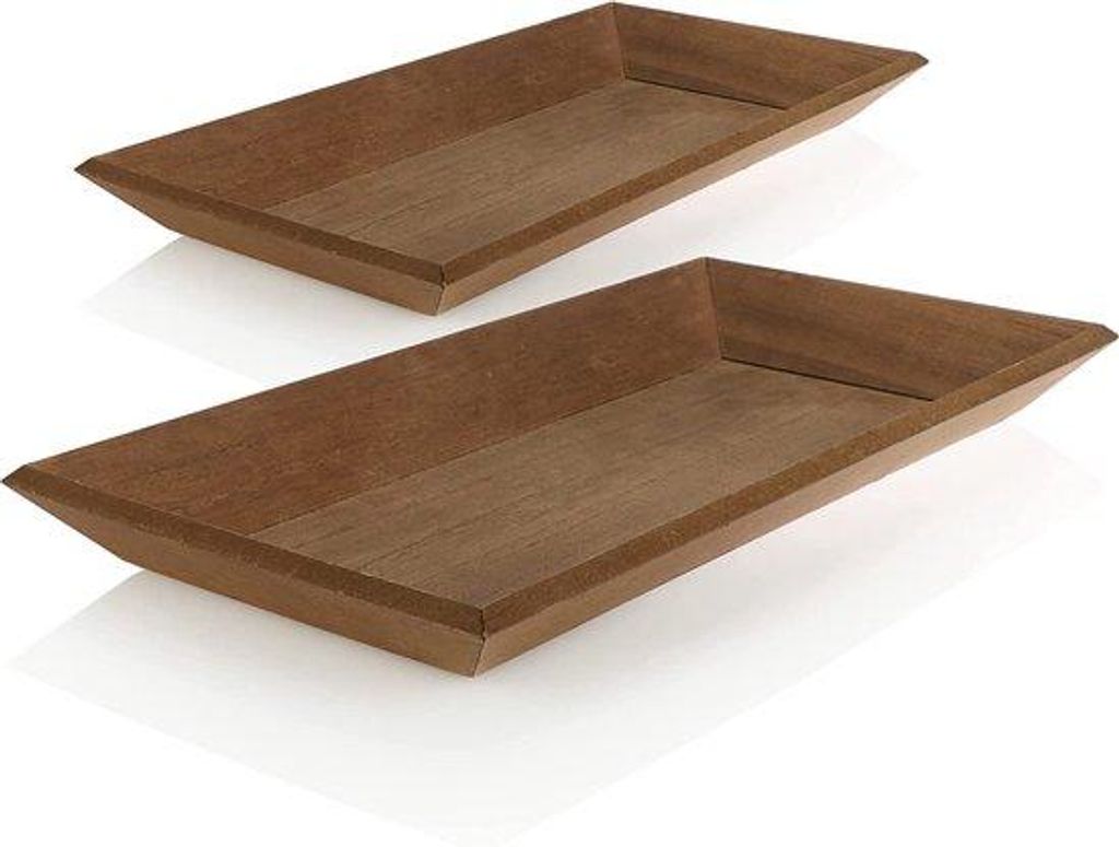 Holzserviereschale Set multifunktional