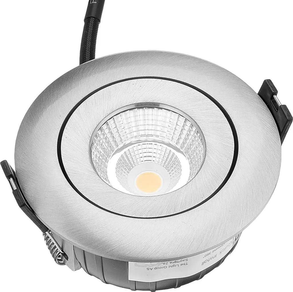 Spot encastrable LED orientable pour éclairage de cuisine et salon