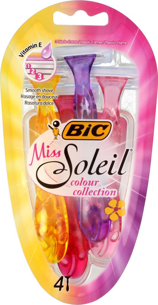 Rasoio da donna Bic Miss Soleil Colour Collection Immagine del prodotto 