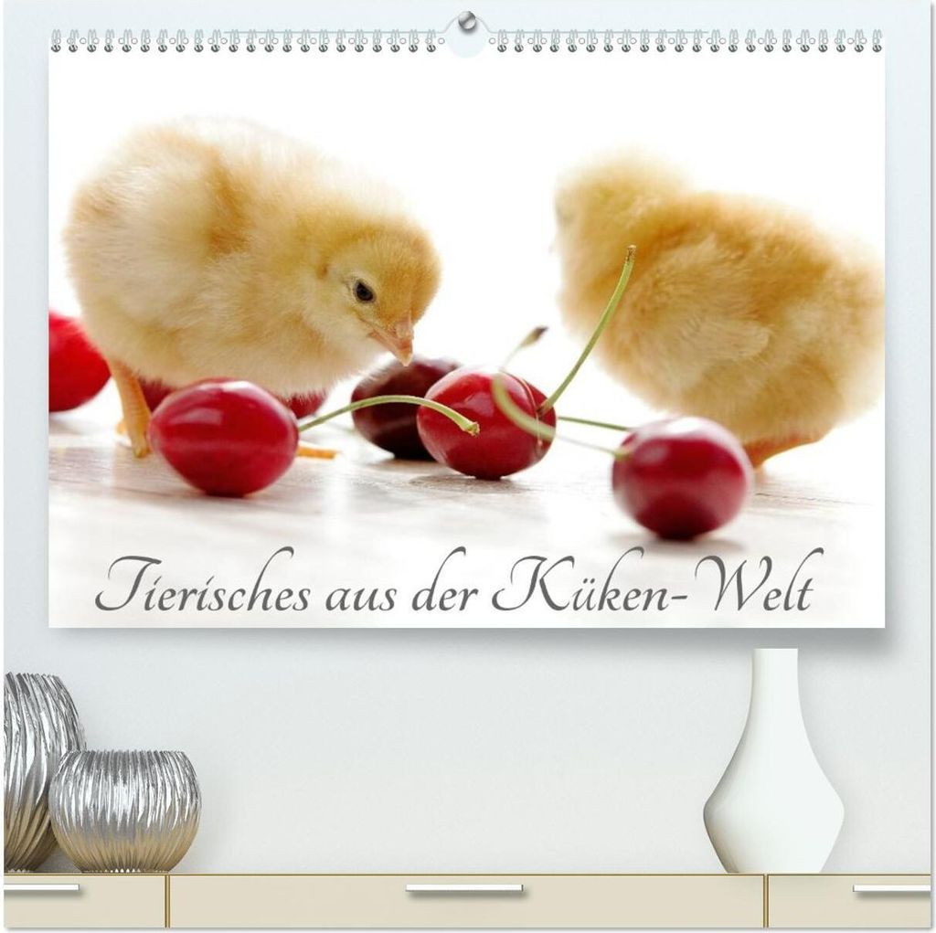 Tierisches aus der Küken-Welt (hochwertiger Premium Wandkalender 2026 DIN A2 quer), Kunstdruck in Hochglanz