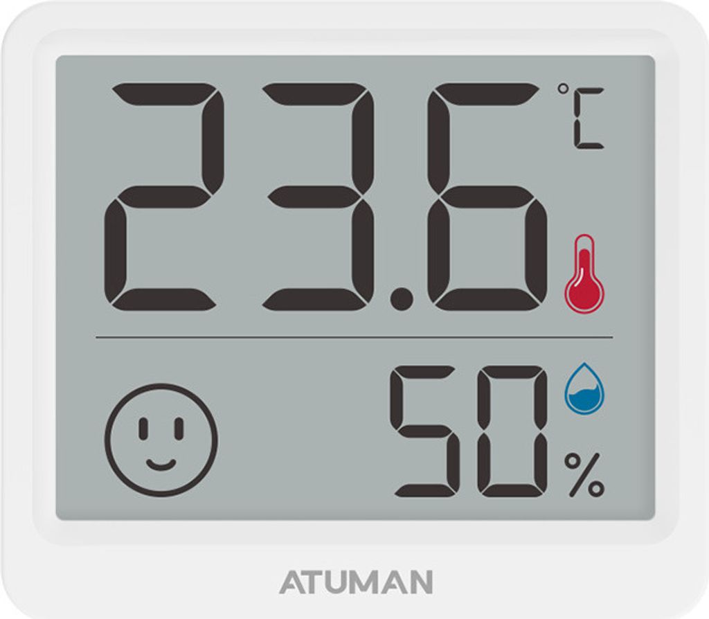 Mini-elektronisches Temperatur Thermometer Hygrometer, hochpräzises vertikales Säuglingsraumthermometer, digitales Messgerät