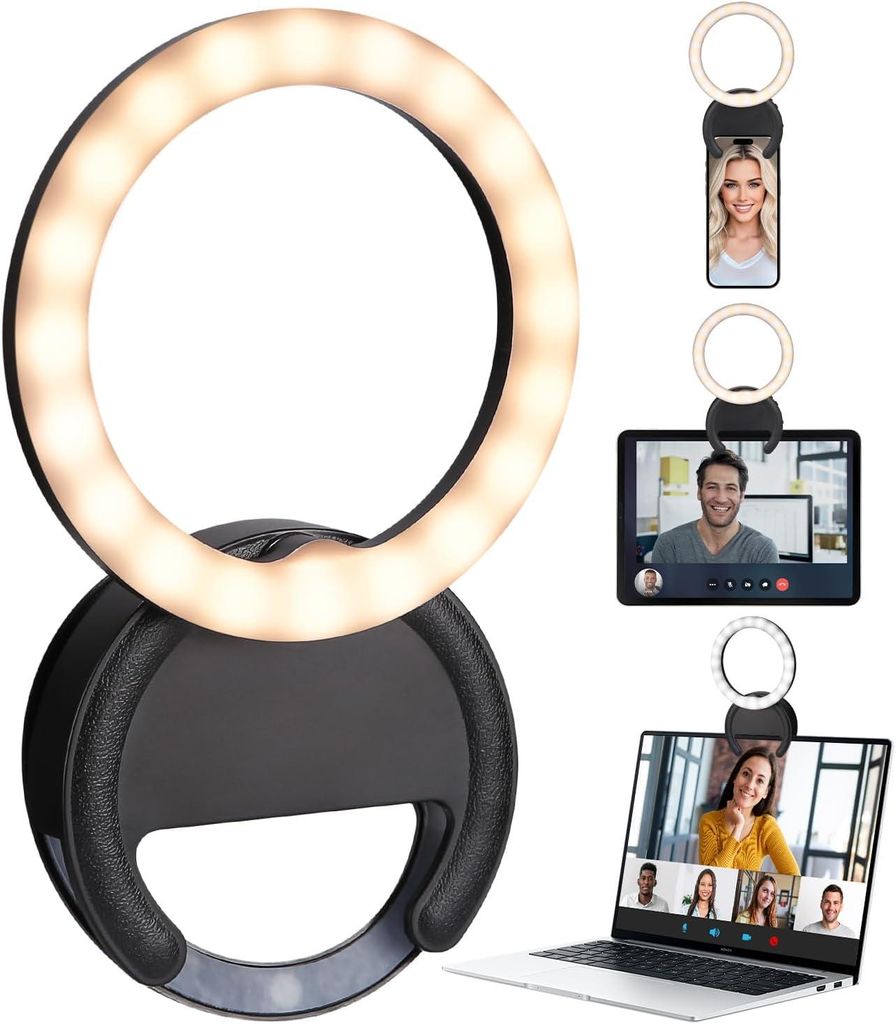 Ringlicht für Handy, Selfie-Licht, 3000-7000K, 5 Produktbild 