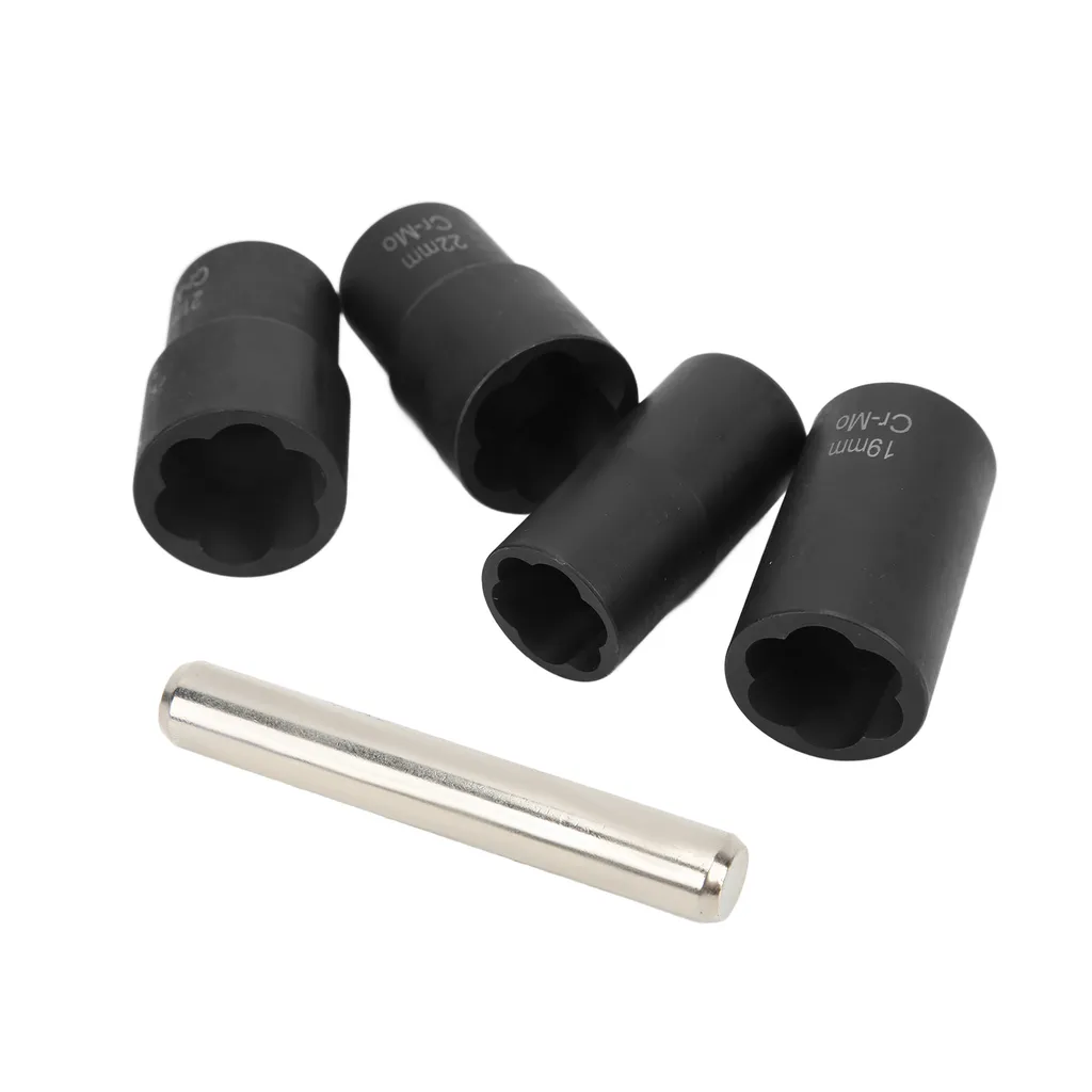 Set Rimozione Dadi e Bulloni Professionale - Estrattore a Spirale 13 Pz - 6