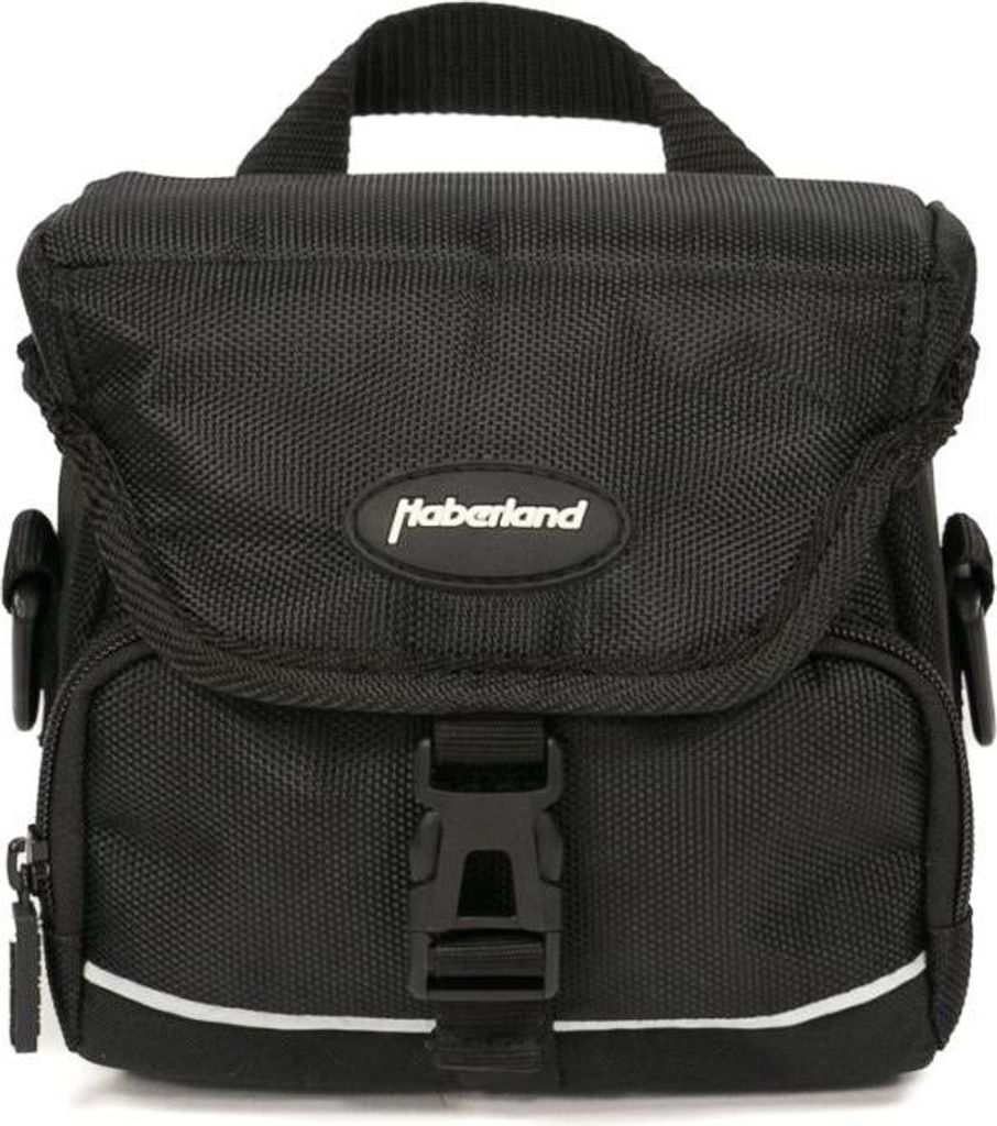 Haberland Lenkertasche 2l Mini schwarz - kompakte Lenkertasche mit KLICKfix f...