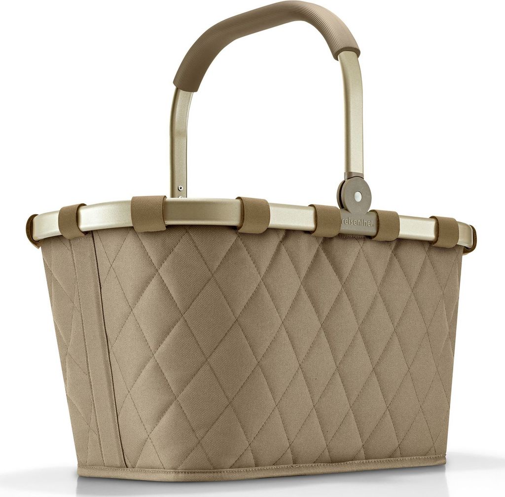 reisenthel carrybag Einkaufskorb rhombus OLIVE green BK5047 Produktbild 