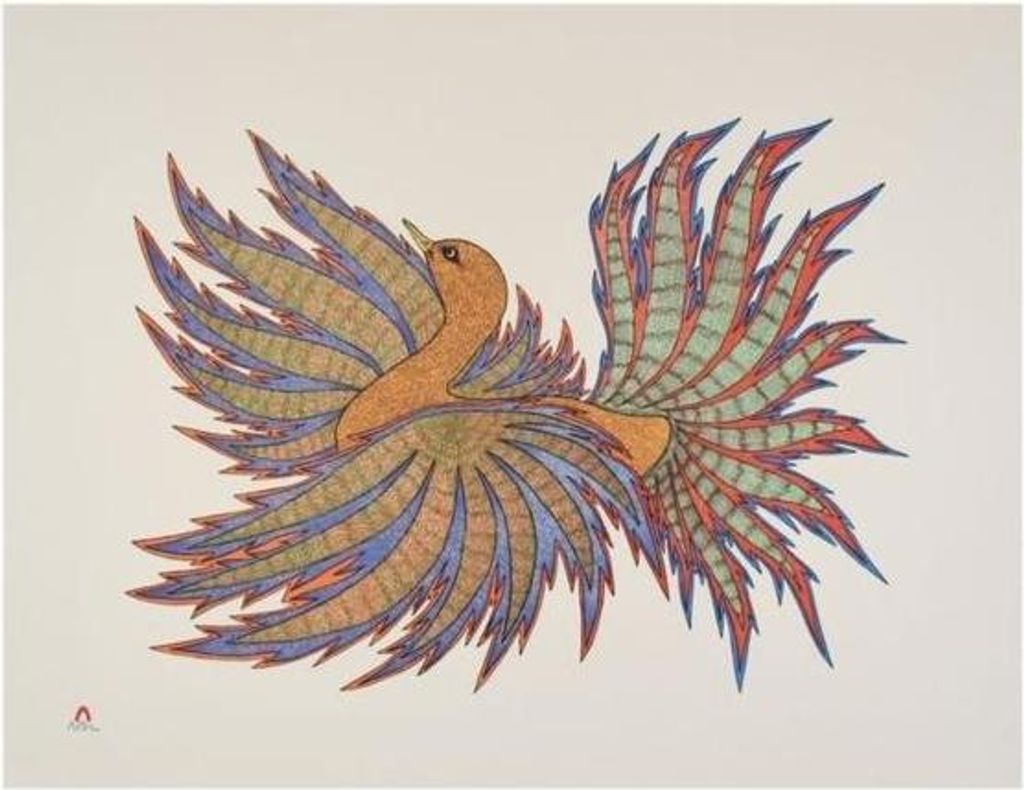 Aoudla Pudlat Dancing Birds Boxed Noteca