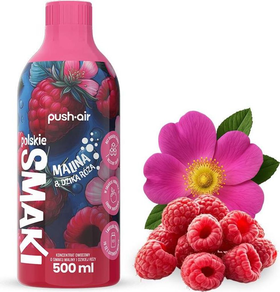 Dafi PUSHAIR Sirup für Himbeere und Wildrosenwasser Produktbild 