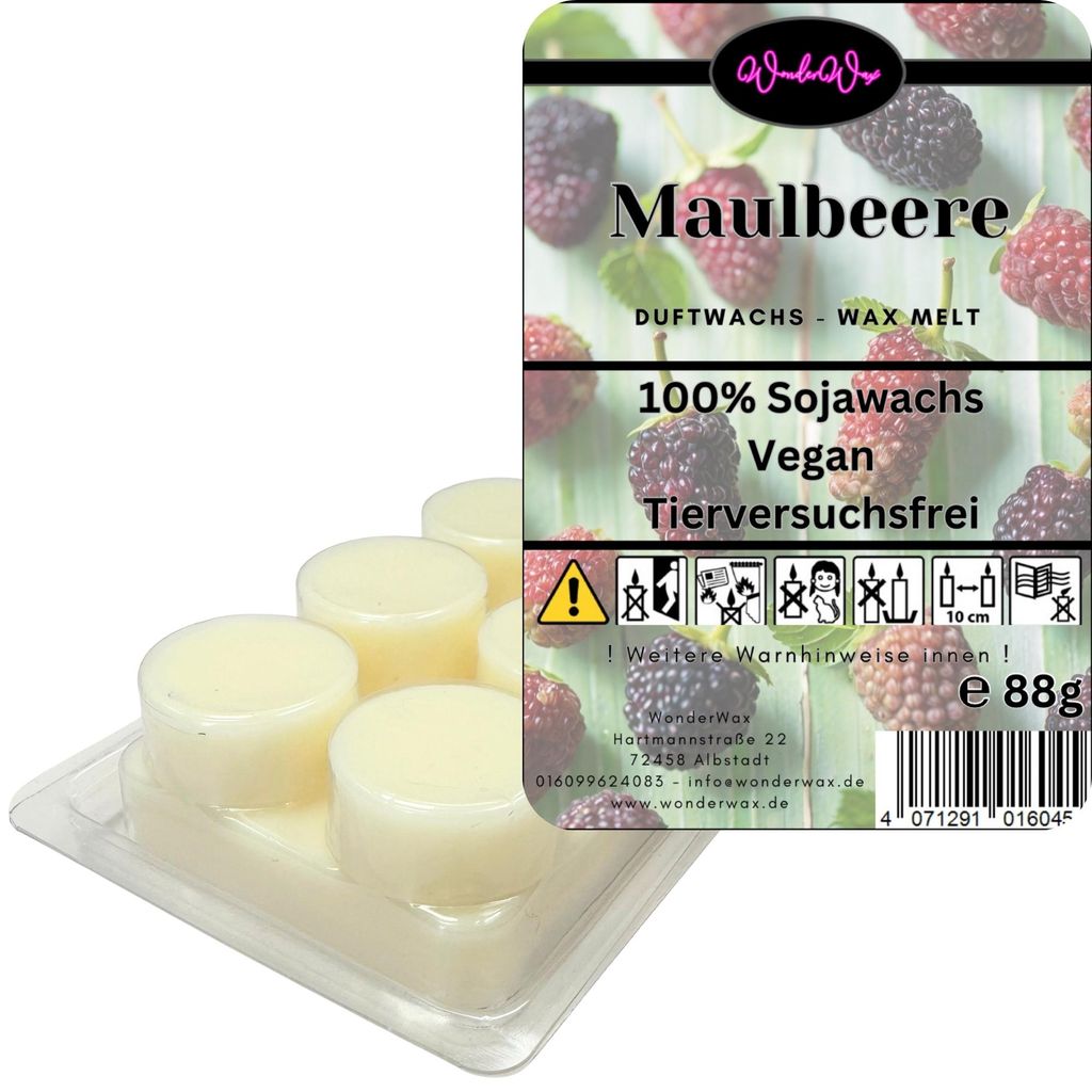 WonderWax Duftwachs Wax Melts für Duftlampe, 6 Kreise Duftmelt Wachsmelt Sojawachs Duftwachs Würfel für Raumdüfte, Wachs Duftöl Winter Indoor ...